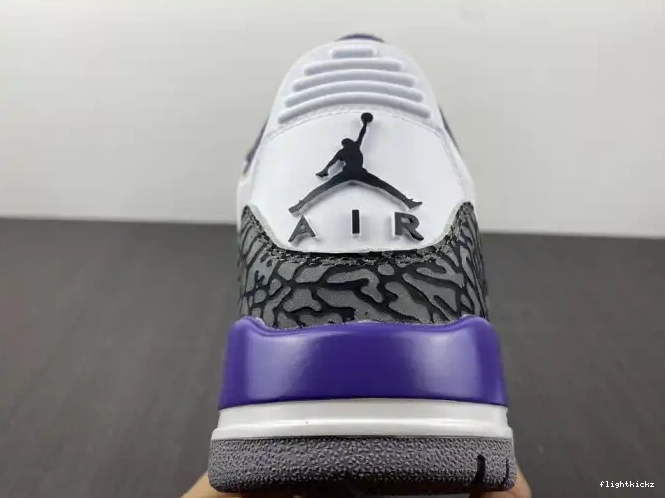 CT8532-105 'Dark Retro Air Jordan 3 Iris' 0518